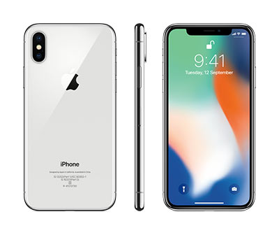 iPhone X, Silver